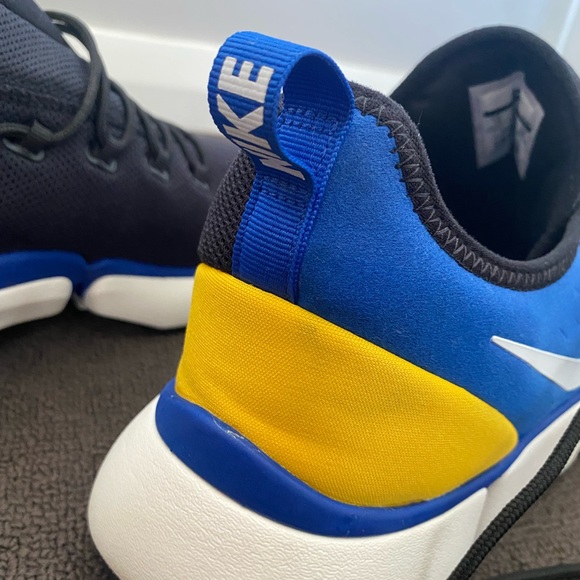 NIKE BLUE & YELLOW POCKET FLY / Size 11 - Picture 9 of 10